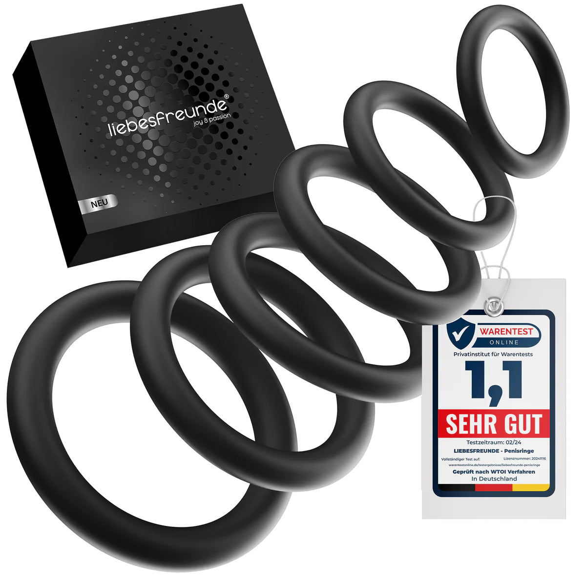 Einführung in das LIEBESFREUNDE® Penisring Set