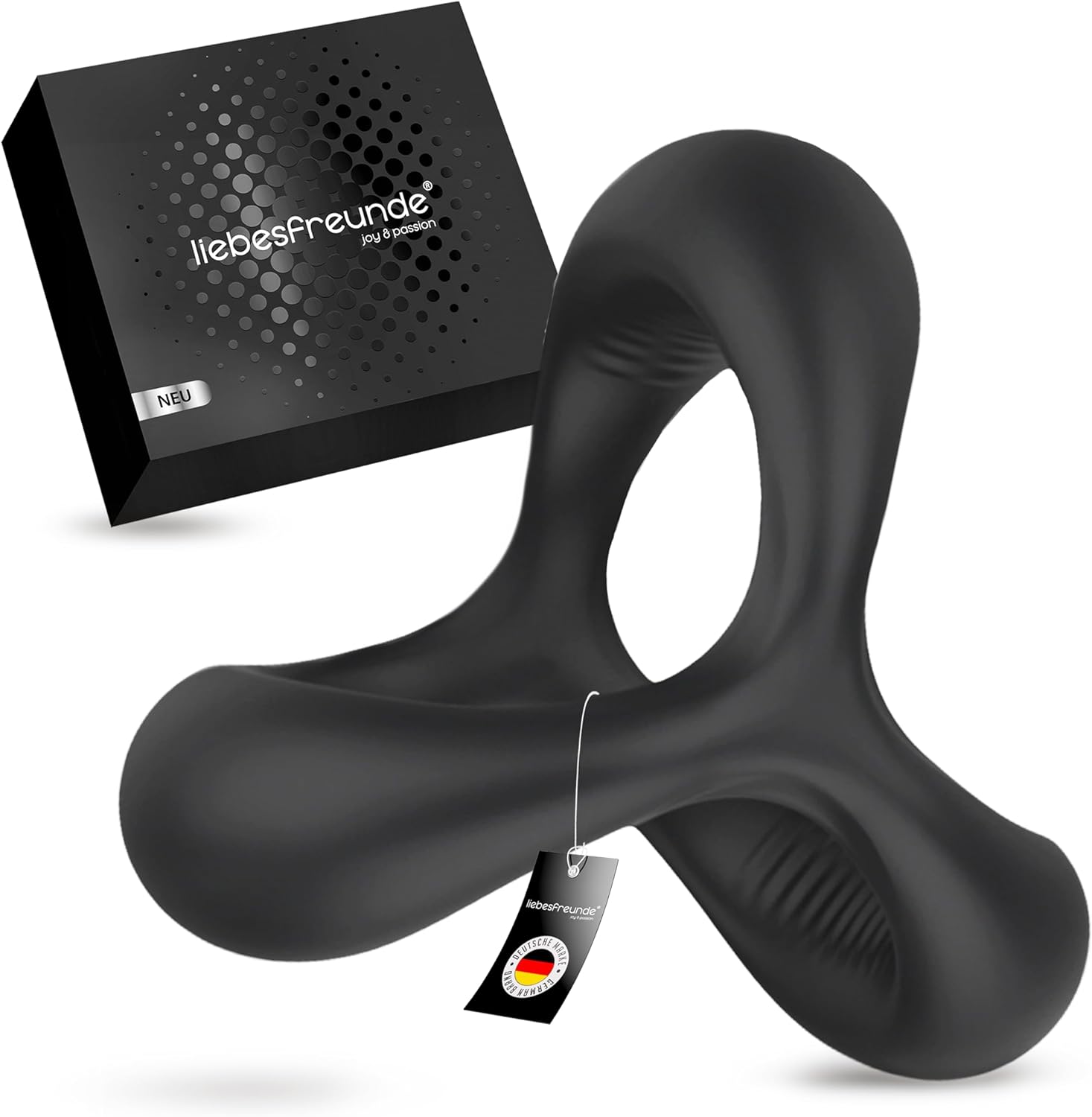 LIEBESFREUNDE® Dual Penisring: Revolution im Schlafzimmer