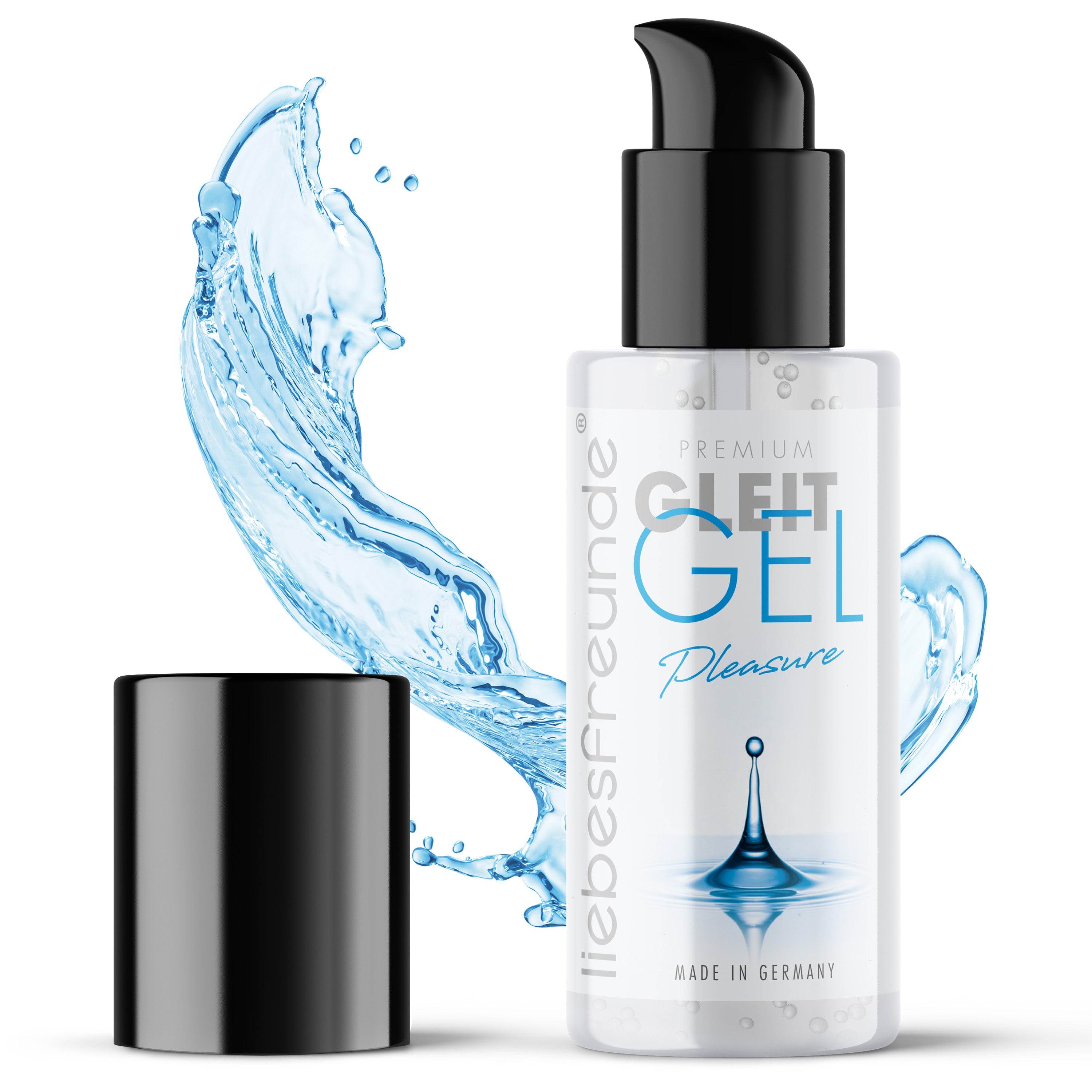 Liebesfreunde Gleitgel Pleasure auf Wasserbasis, 100 ml