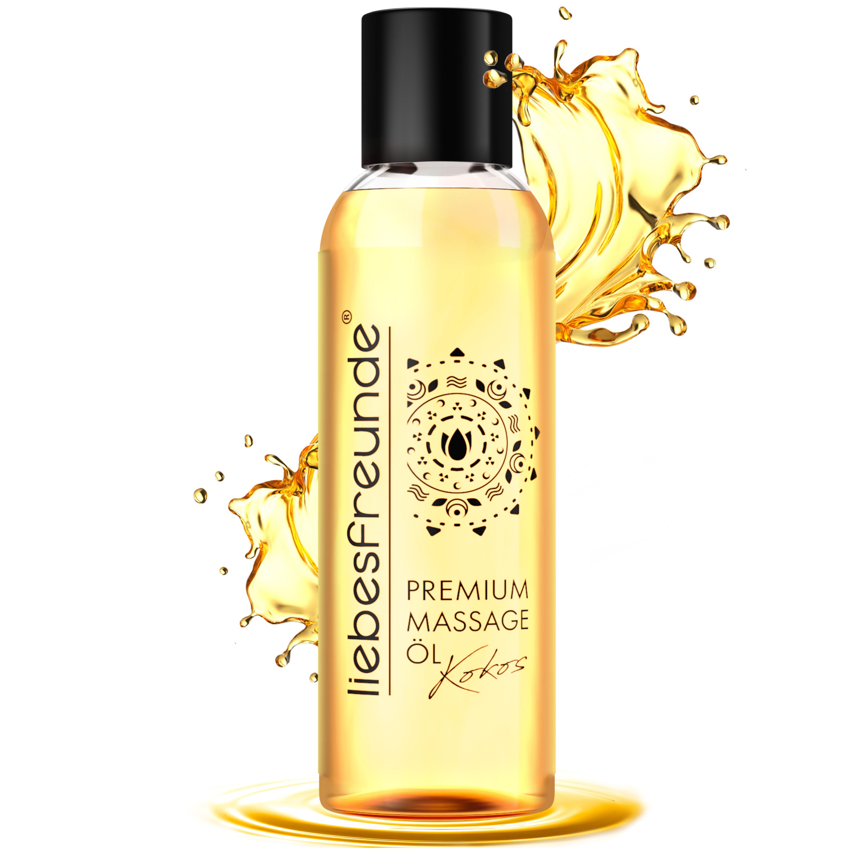 Liebesfreunde Erotik Massageöl Kokos, 150 ml