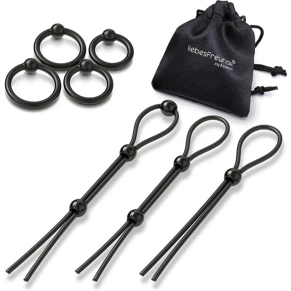 penisring beim sex Vibrierender Penisring mit Fernbedienung und Analkugeln – Xinghaoya main image 1