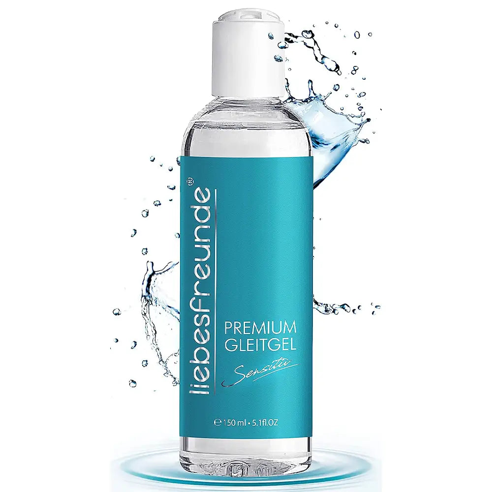 liebesfreunde® Gleitgel wasserbasiert SENSITIV (150 ml) Premium Gleitmittel Intimgel