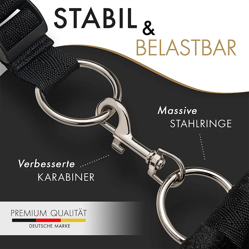 Liebesfreunde Handfesseln mit Bettfixierung