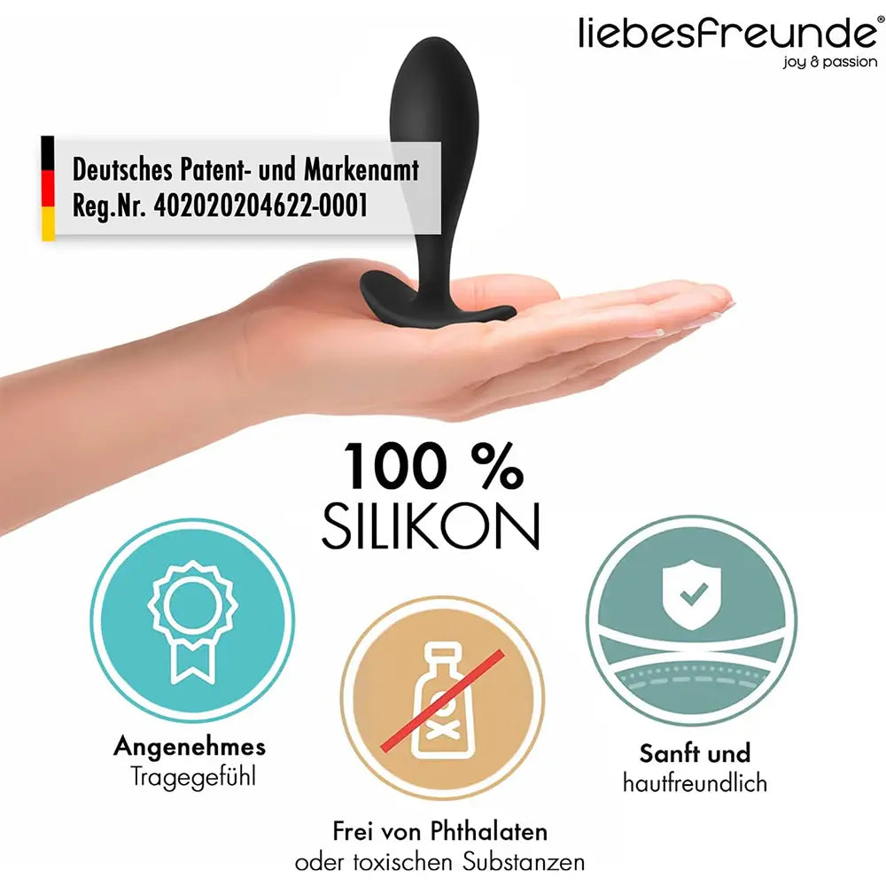 Liebesfreunde Analplug 3er Set für Einsteiger