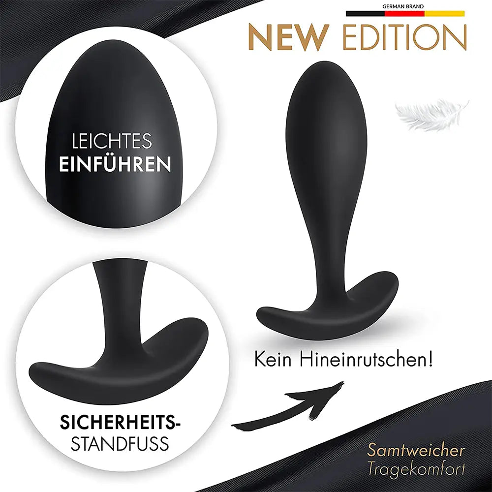Liebesfreunde Analplug 3er Set für Einsteiger