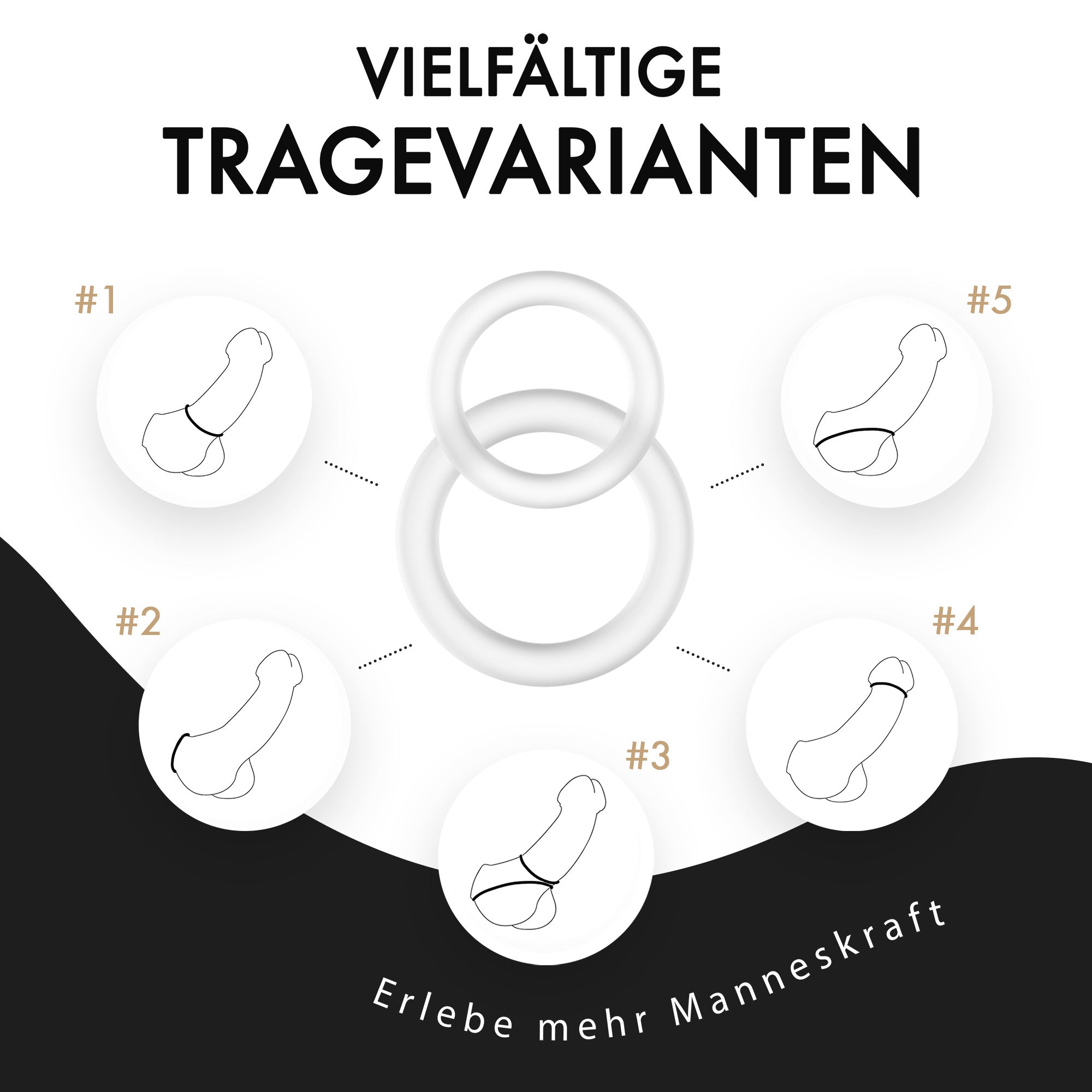 Liebesfreunde Penisring PRO 6 MASTER PRO, transparent