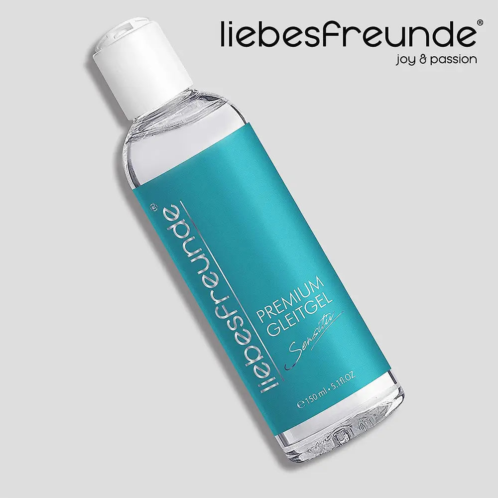 liebesfreunde® Gleitgel wasserbasiert SENSITIV (150 ml) Premium Gleitmittel Intimgel