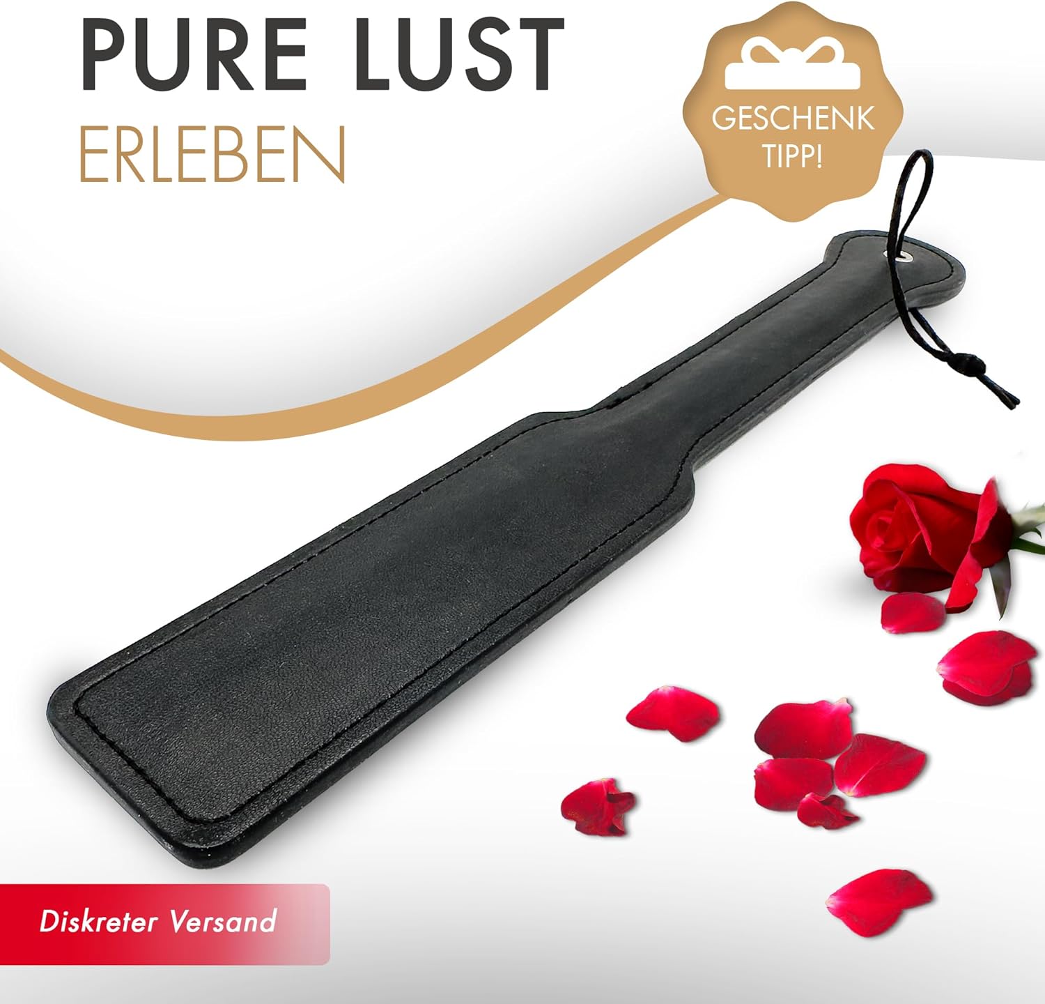 Liebesfreunde BDSM Flogger inkl. Federkitzler