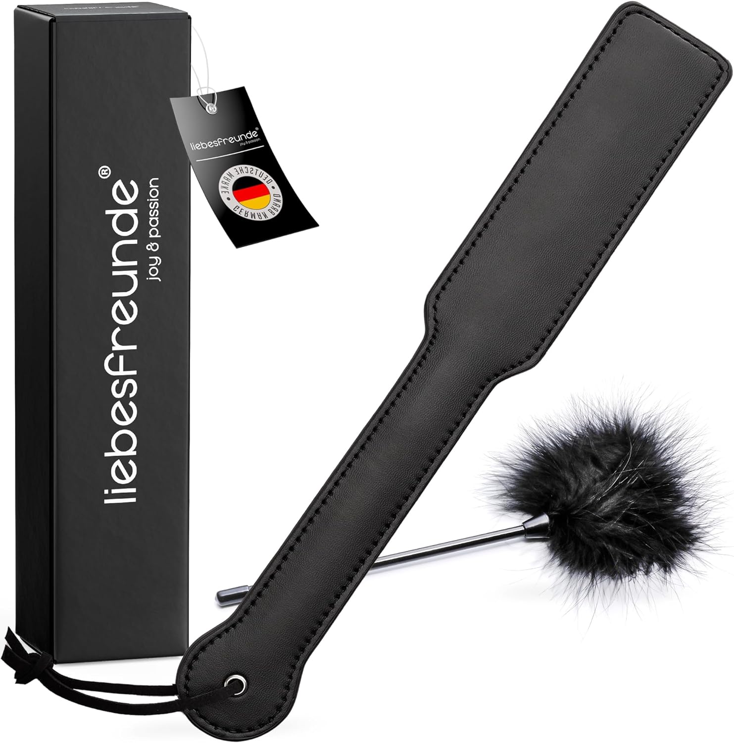 Liebesfreunde BDSM Flogger inkl. Federkitzler