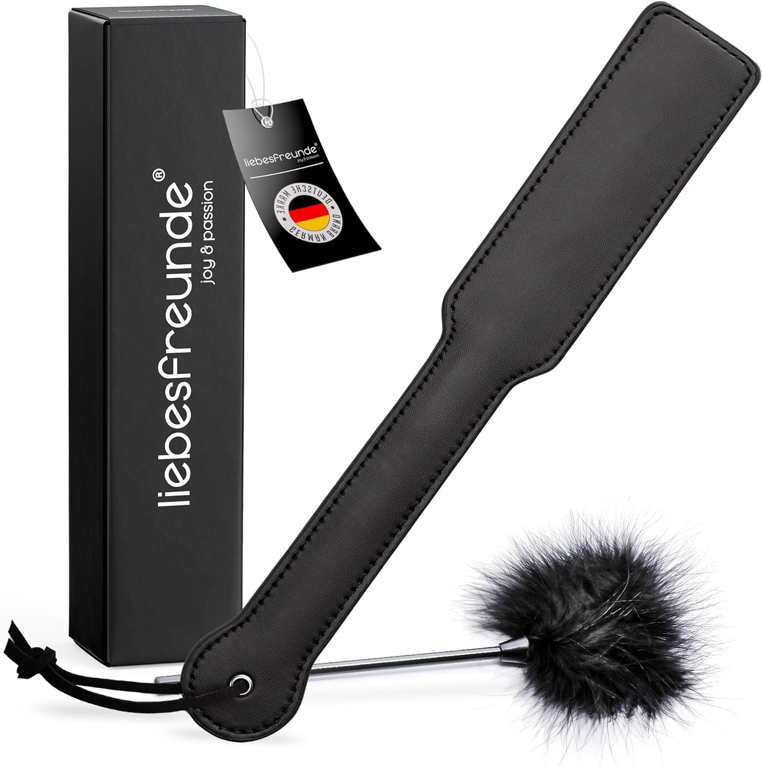 Liebesfreunde BDSM Flogger inkl. Federkitzler