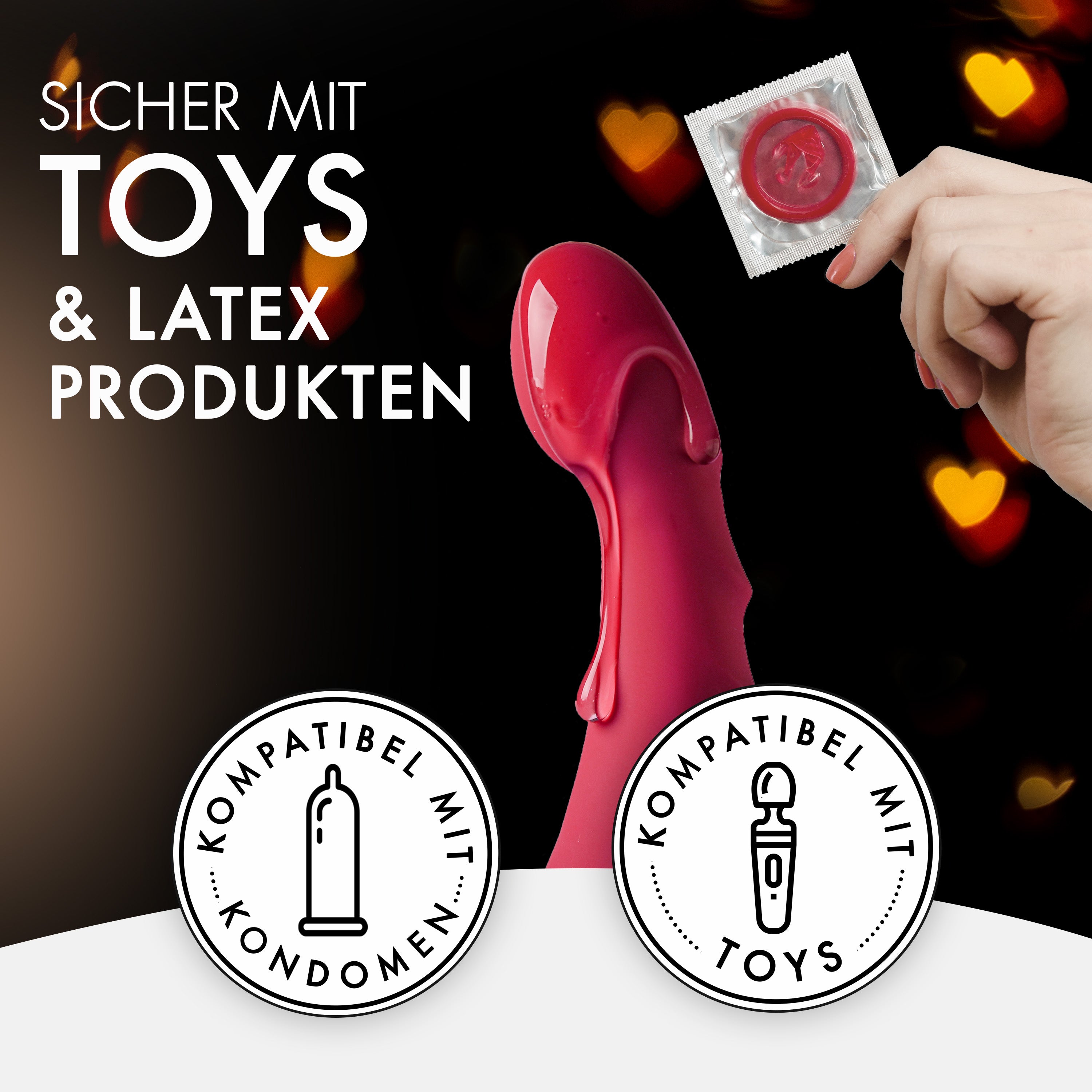 liebesfreunde Gleitgel Wasserbasis für Mann und Frau - Gleitmittel Neutral, 250 ml