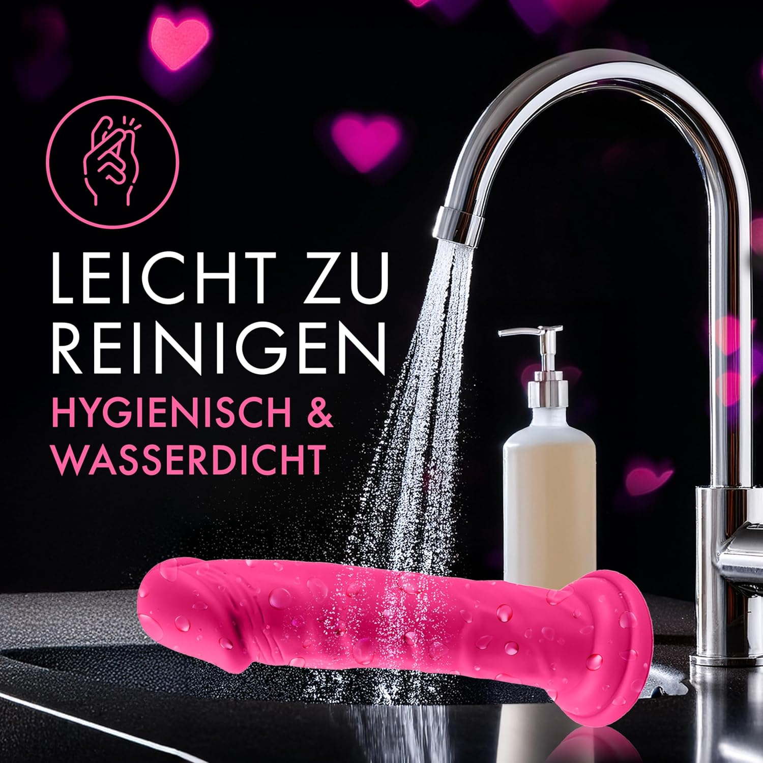 Liebesfreunde Dildo Pure Lover, 20 cm