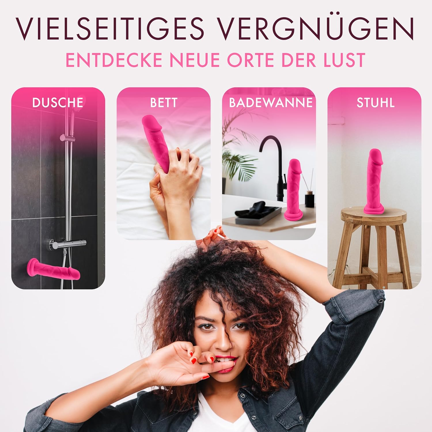 Liebesfreunde Dildo Pure Lover, 20 cm