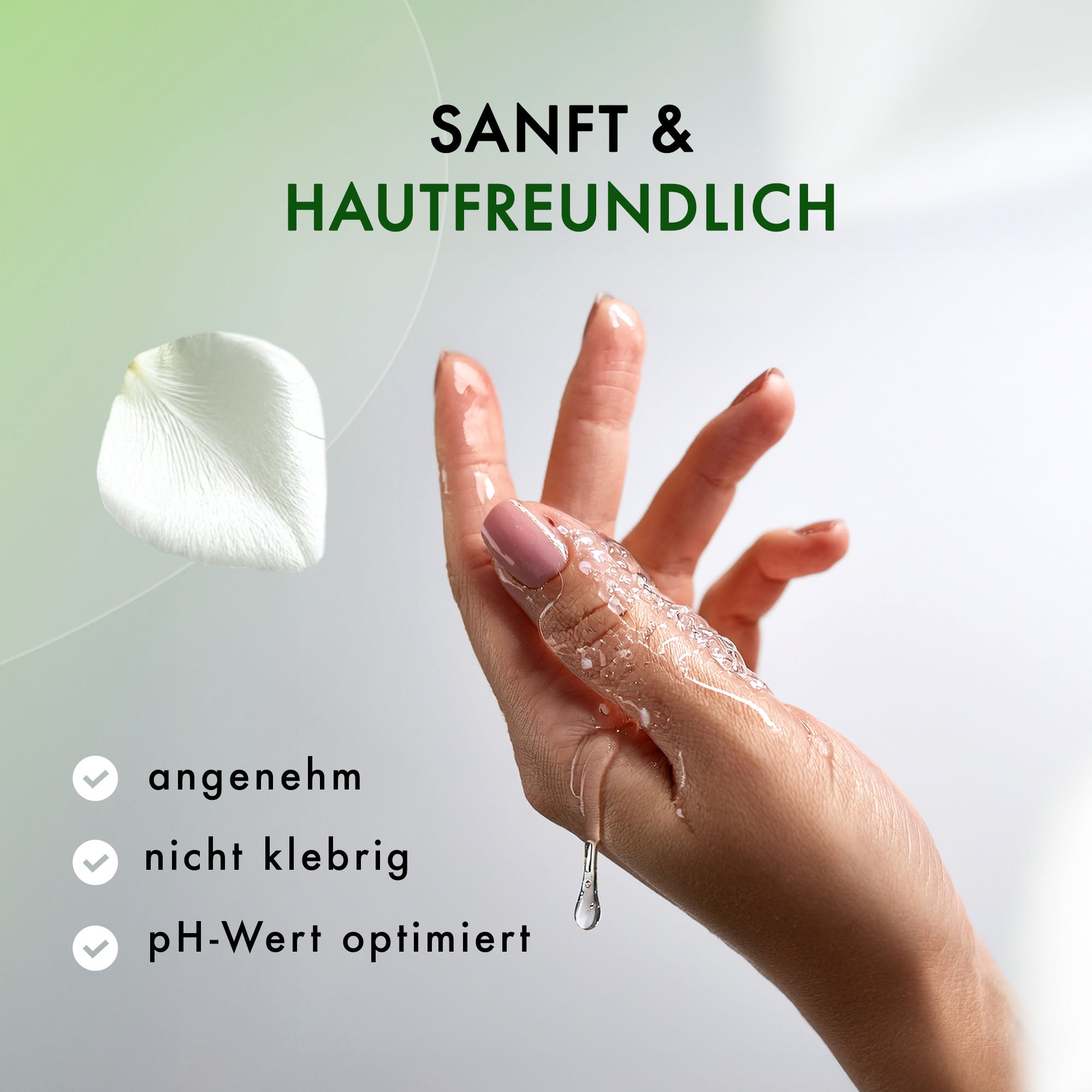 Liebesfreunde Gleitgel Harmony mit pflegende Aloe Vera - Wasserbasis, 150 ml